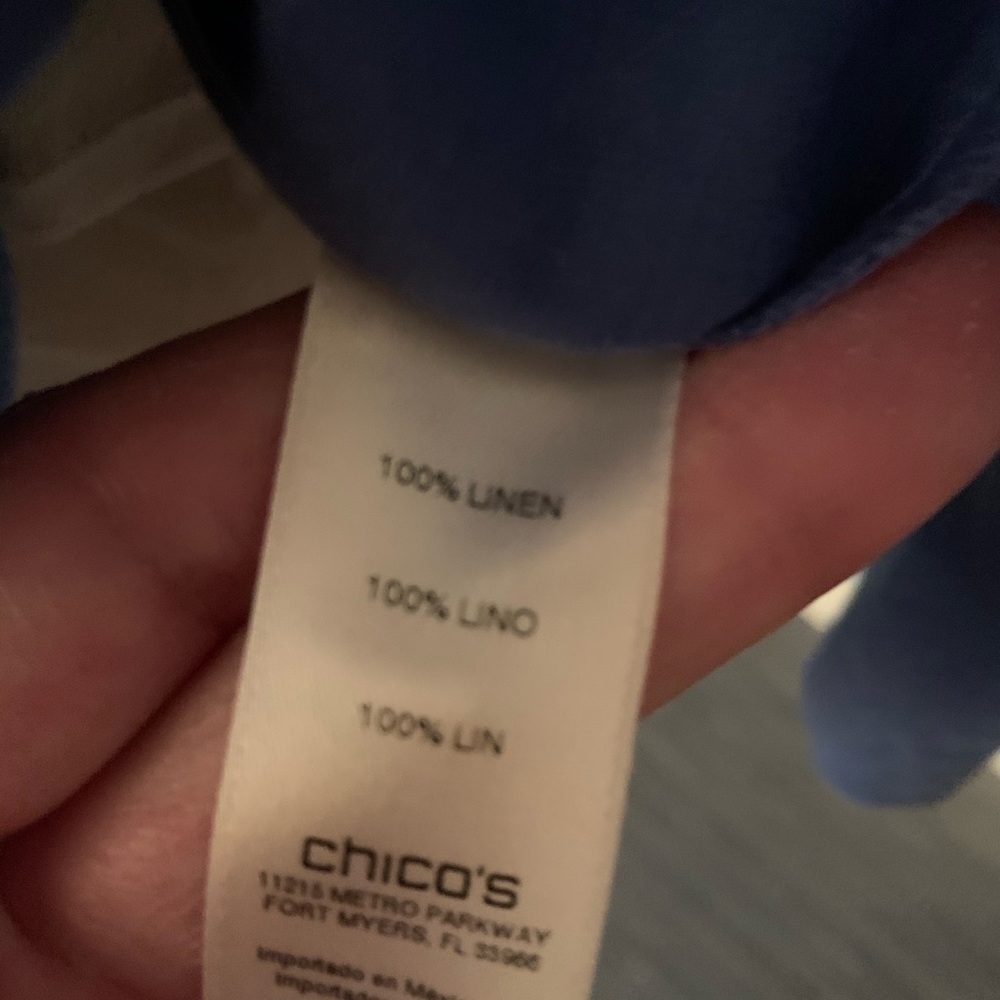 Chico’s Jacket - Linen - Picture 5 of 5